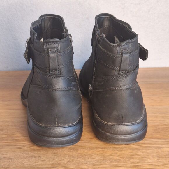 Merrell Andover Bluff Ankle Boots Women’s US 11 Black Leather Waterproof Chelsea - Picture 7 of 10